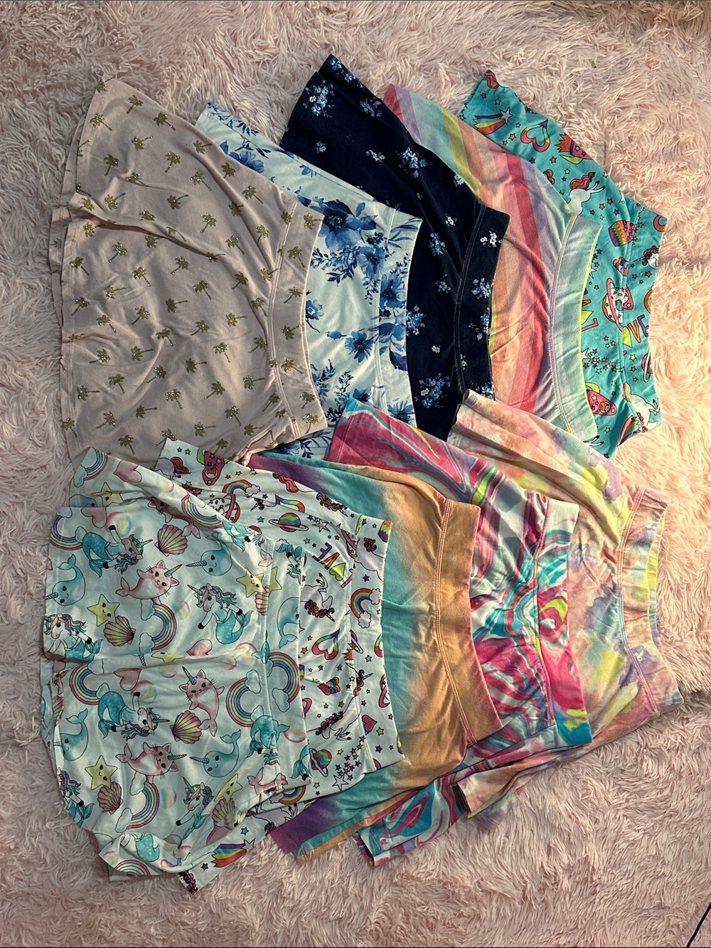 The Children's Place Girls' Multicolor Printed & Tie-Dye Skirts
